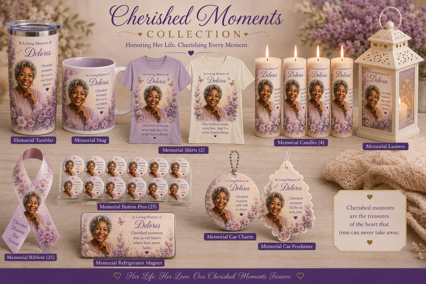 Cherished Moments Collection - Personalize It!