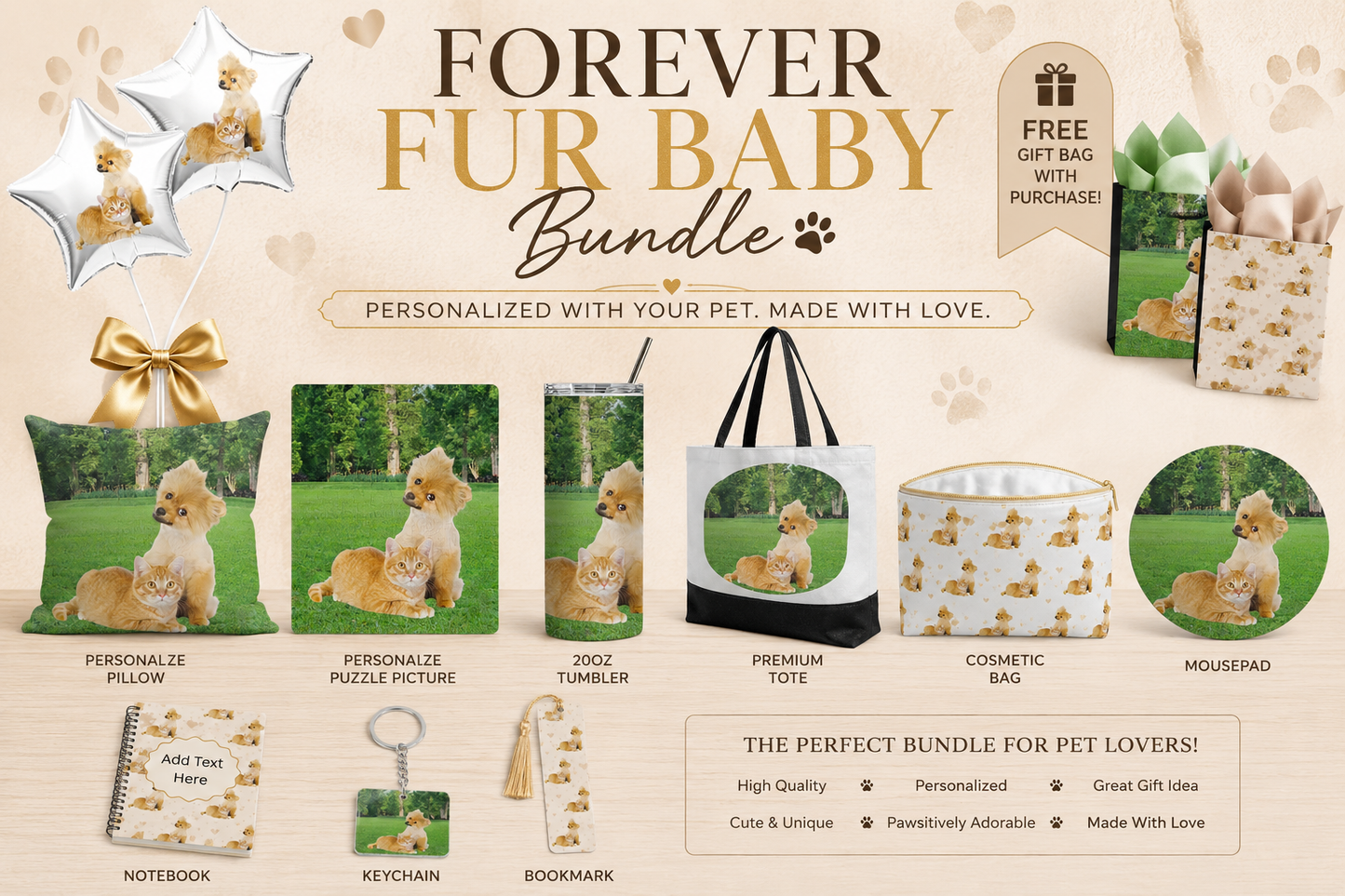 Forever Fur Baby Bundle - Personalize It!