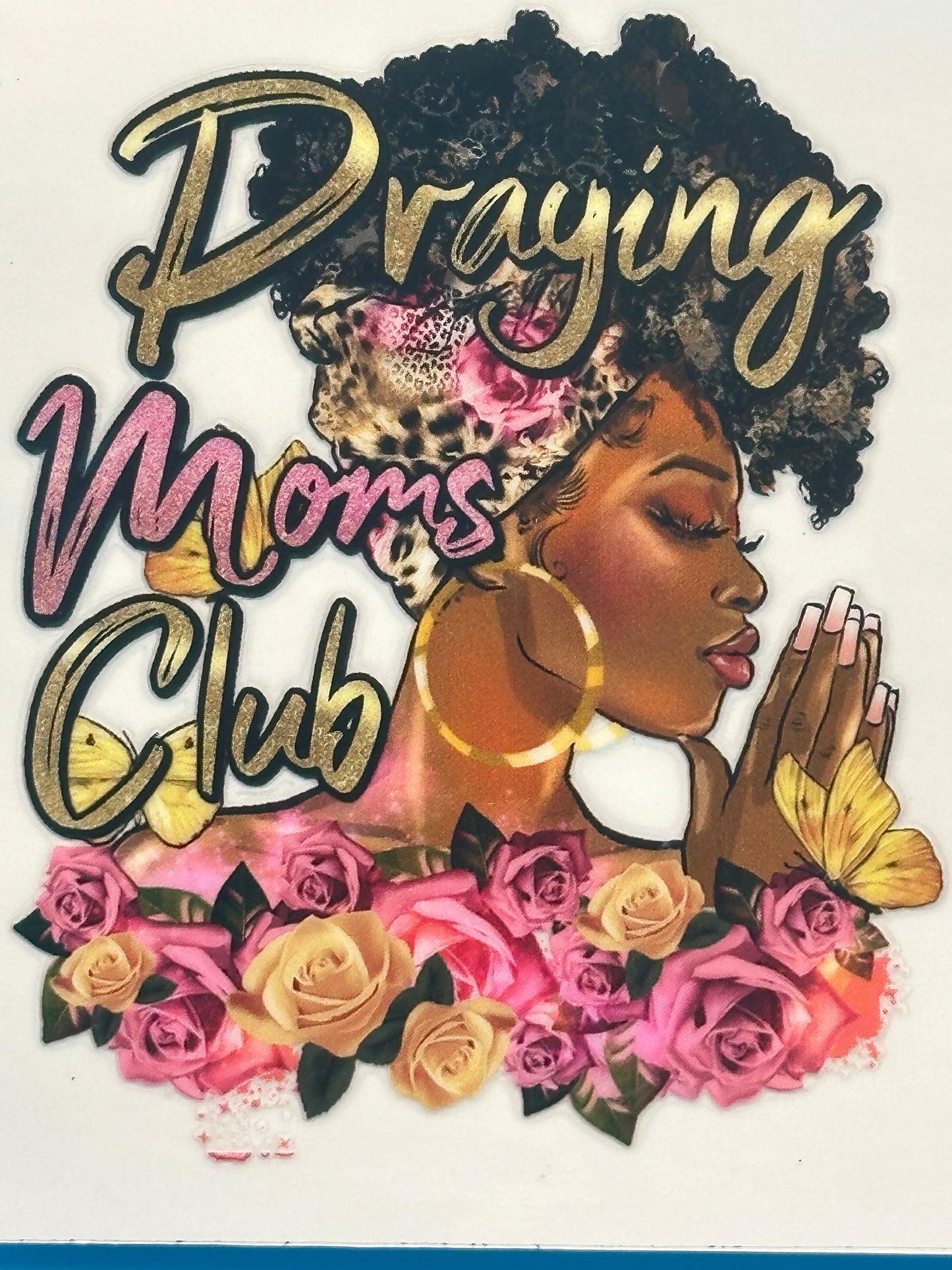 Black Girl Magic - Praying Mom Decal