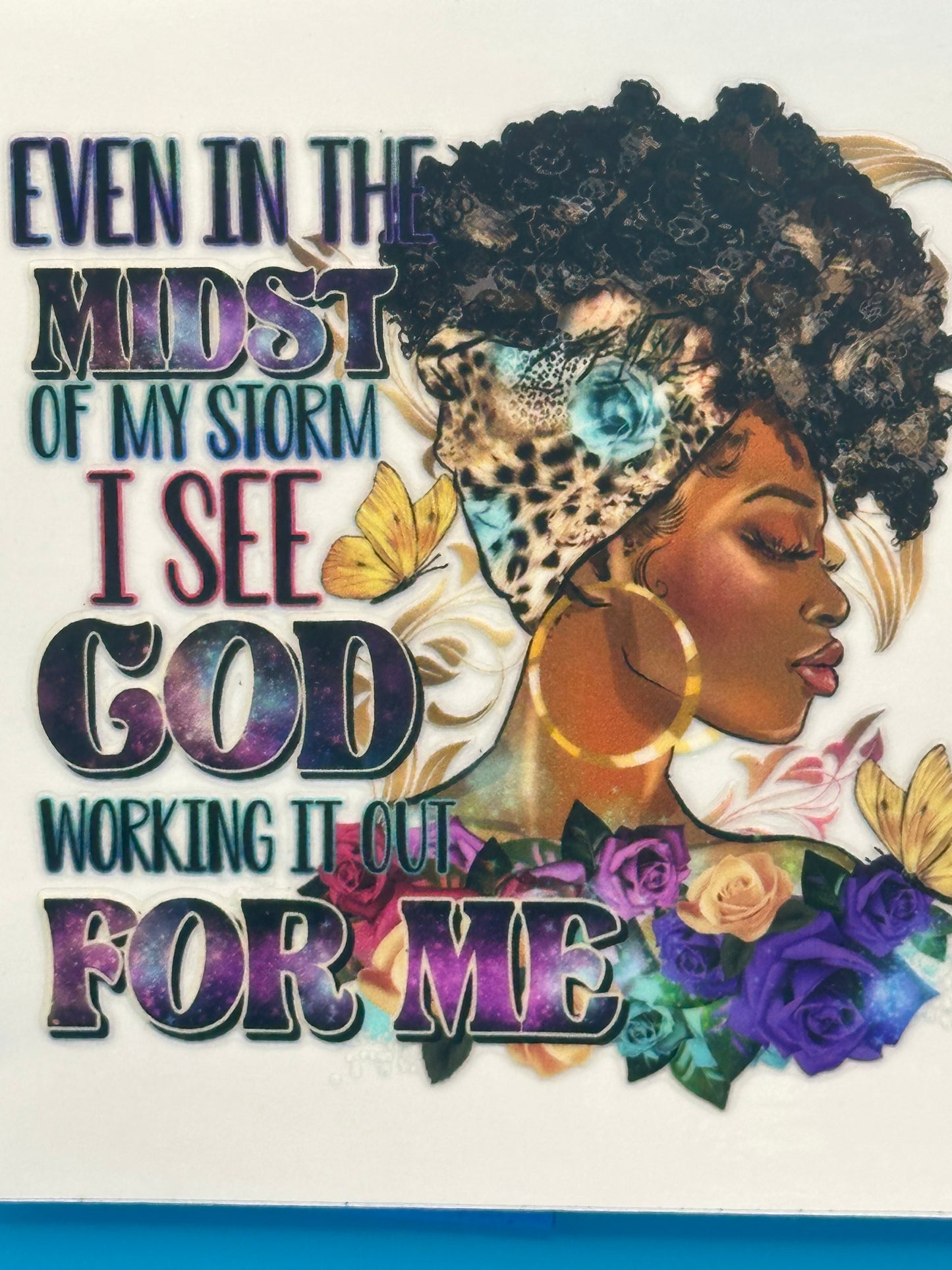 Black Girl Magic - Midst of My Storm 2 Decal