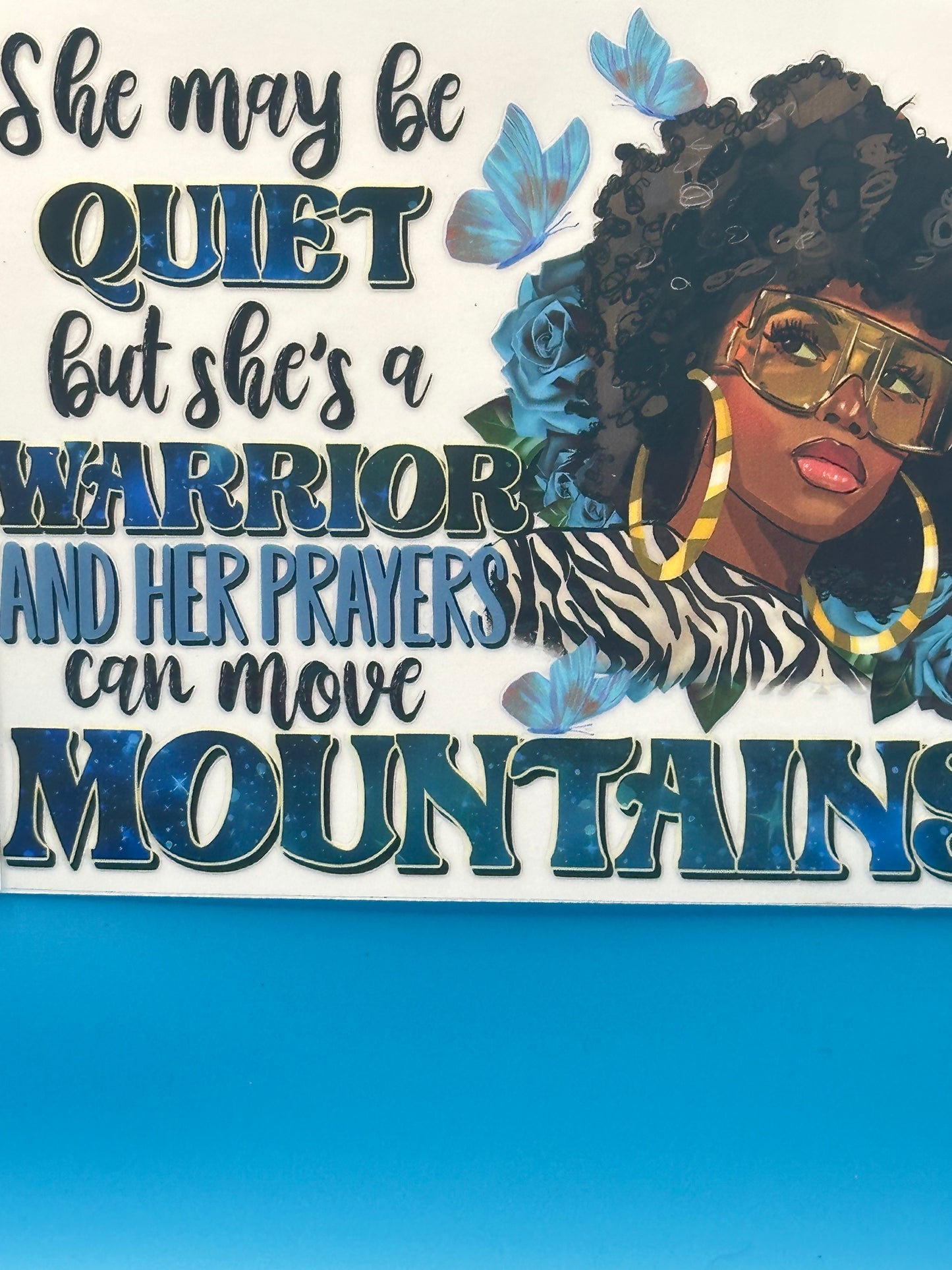 Black Girl Magic - Prayer Warrior Decal