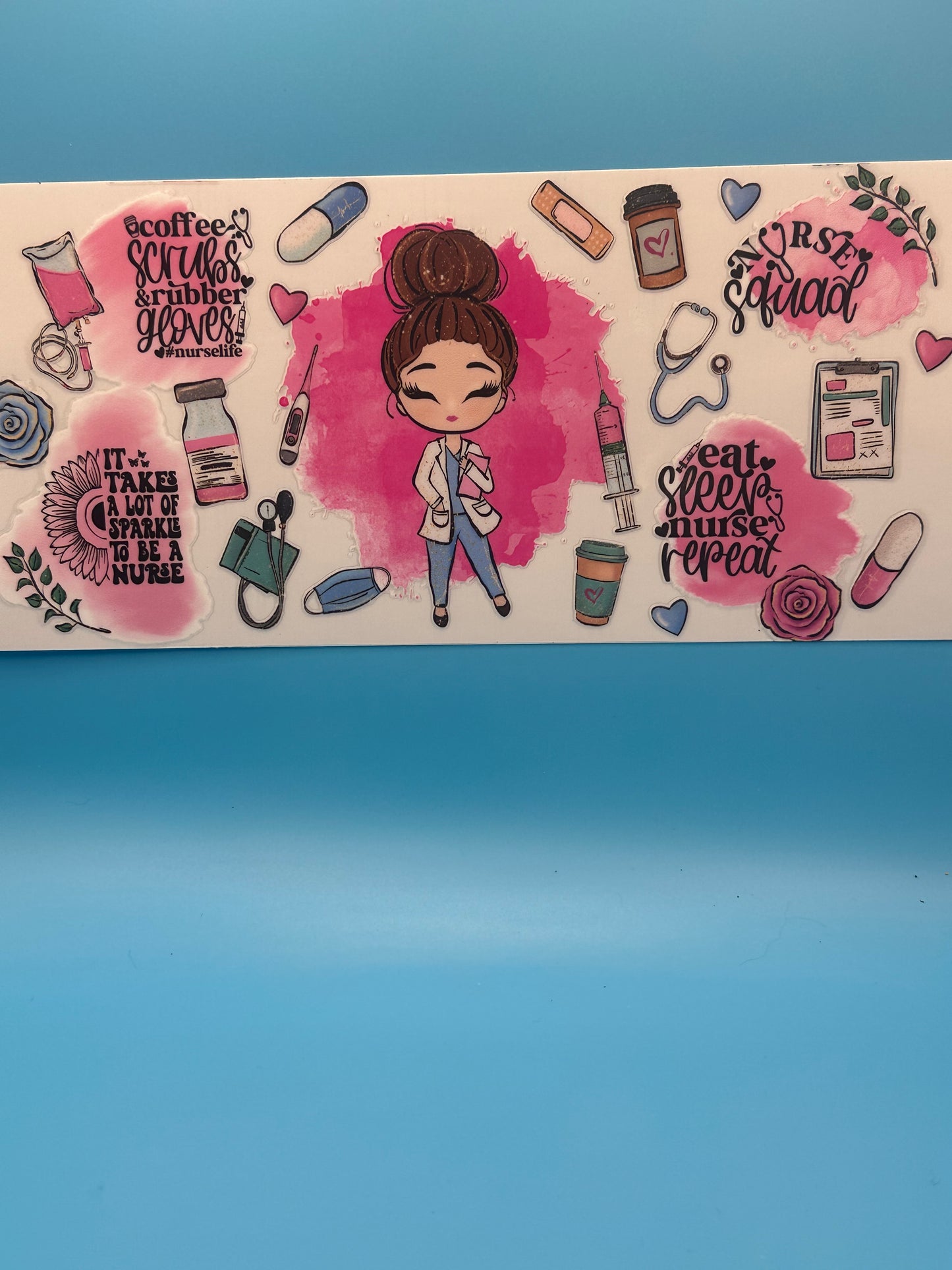 She Is A Nurse - Decal