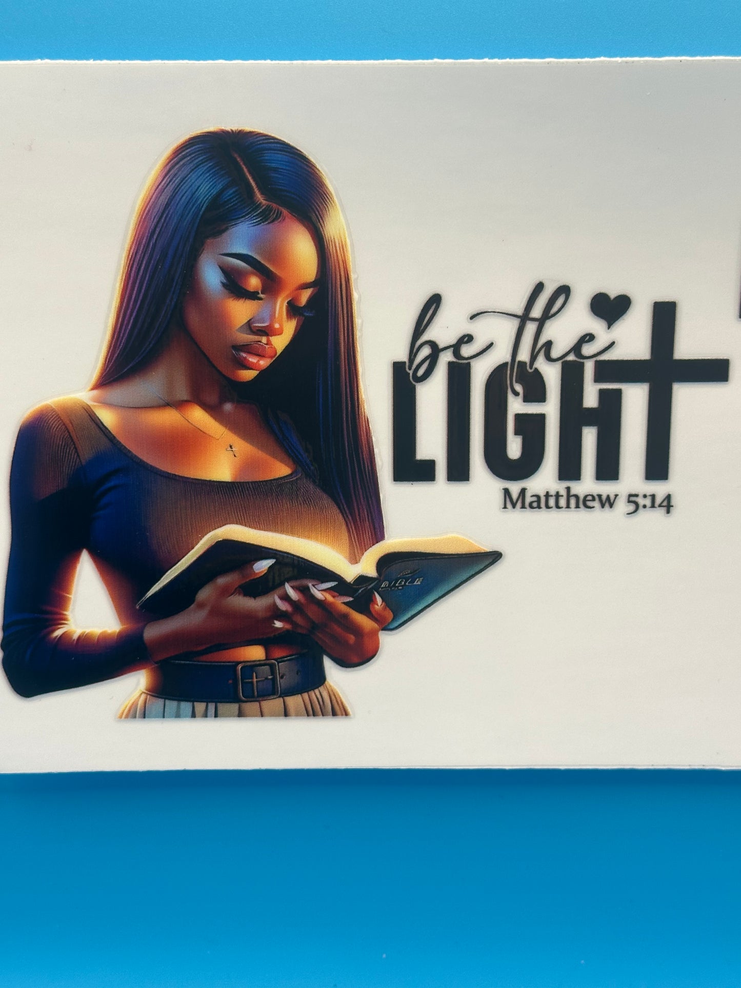 Black Girl Magic - Be The Light - Decal