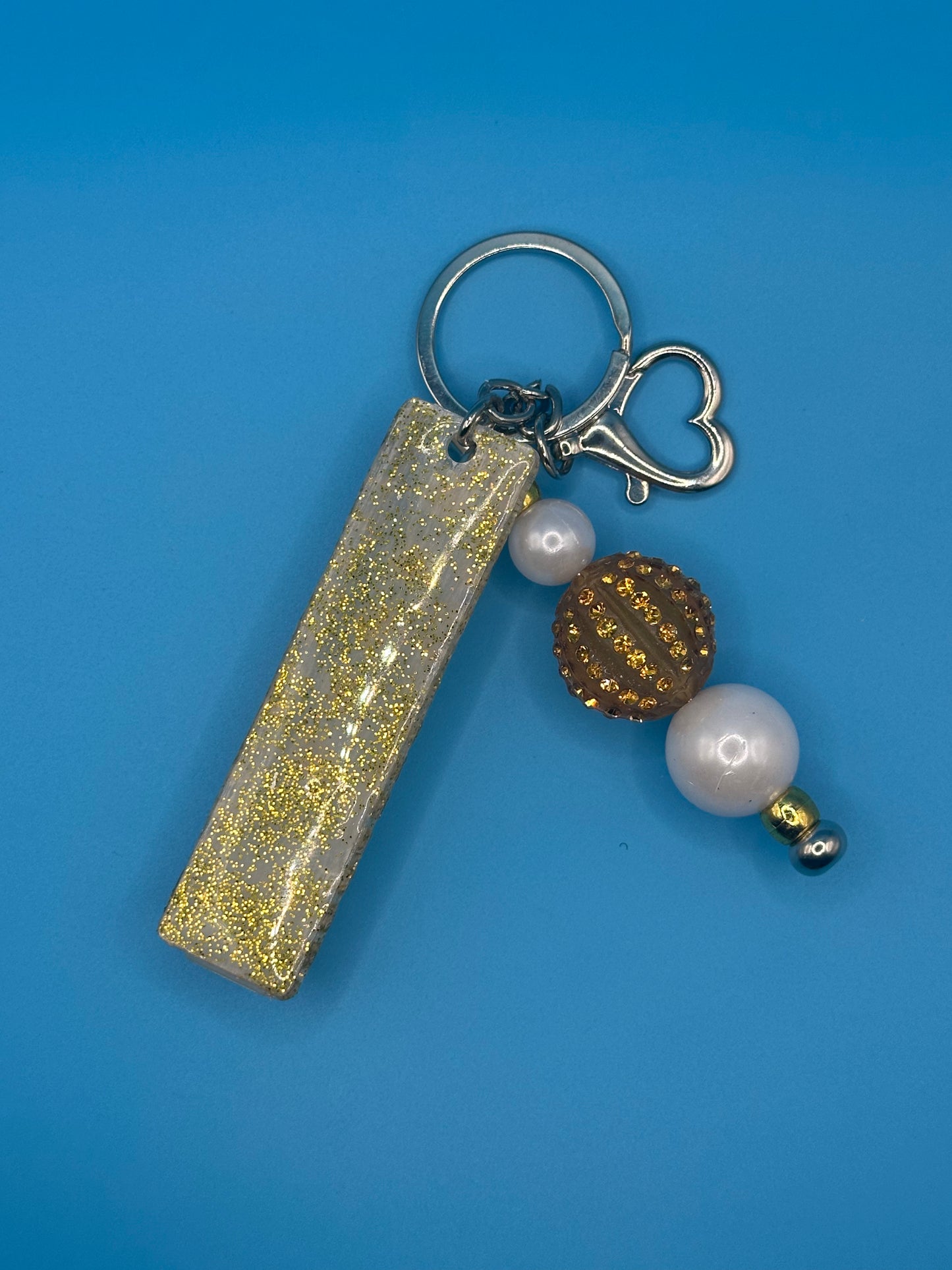 Beaded Card Grabber Keychain for Long Nails