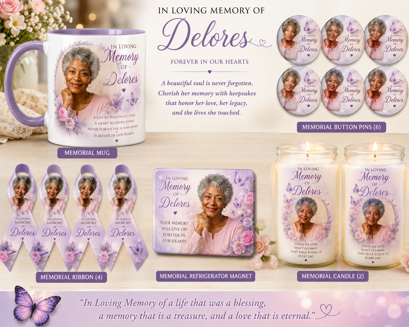 In Loving Memory Collection - Personalize It!