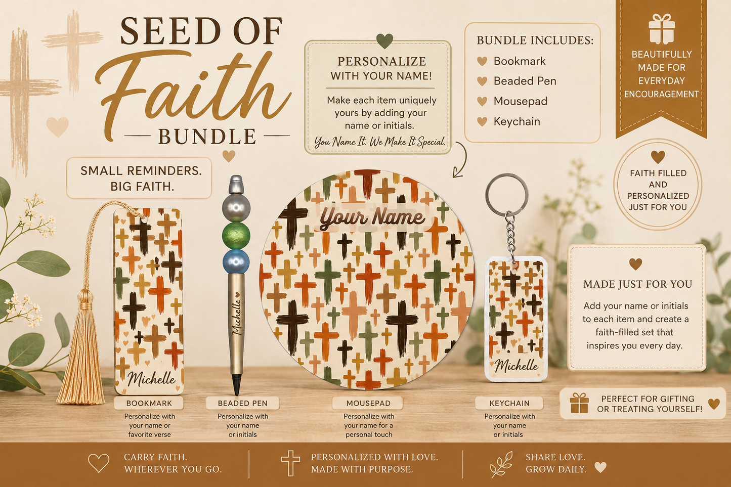 Seed of Faith Bundle - Personalize It!