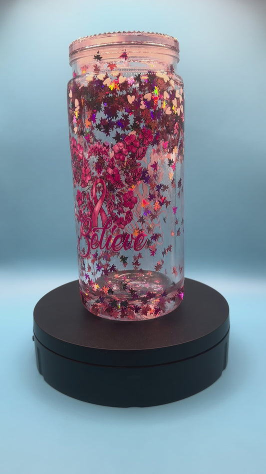 Cancer Awareness - Fast Flow w/Decorative Lid