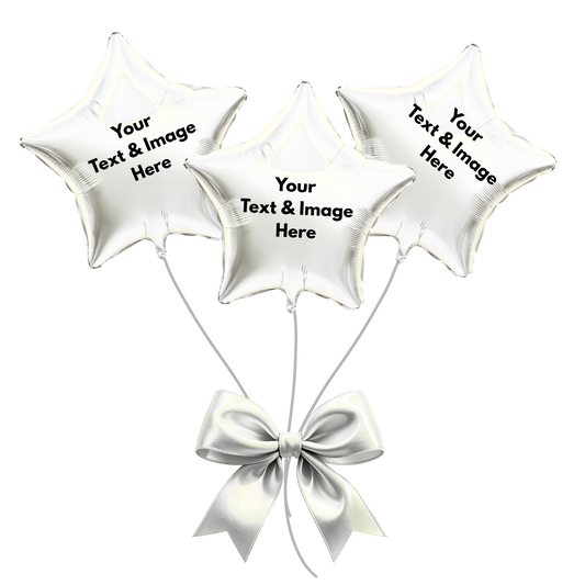 3 Mylar Balloons - Personalize It!
