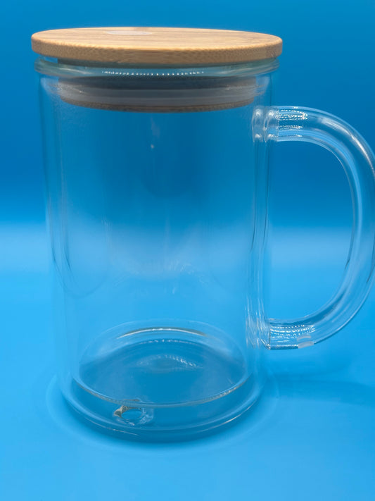 16oz Snow Globe Mug - Glass