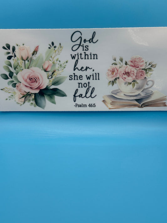 God Is w/in Her - Decal