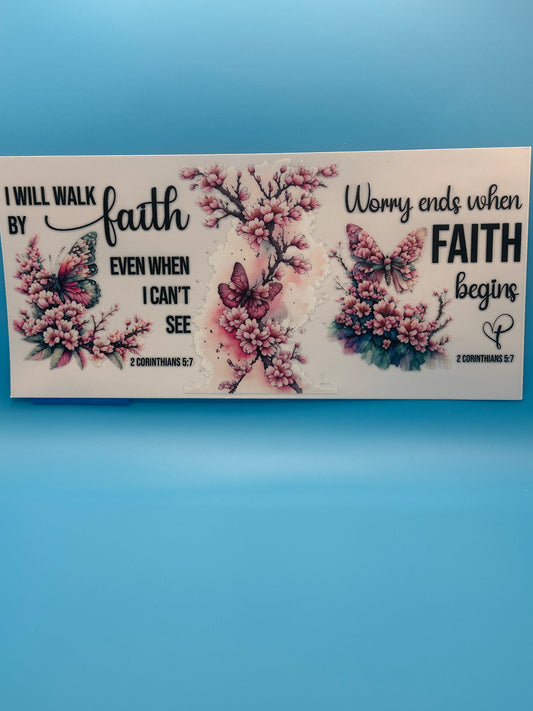 Walk In Faith - Decal
