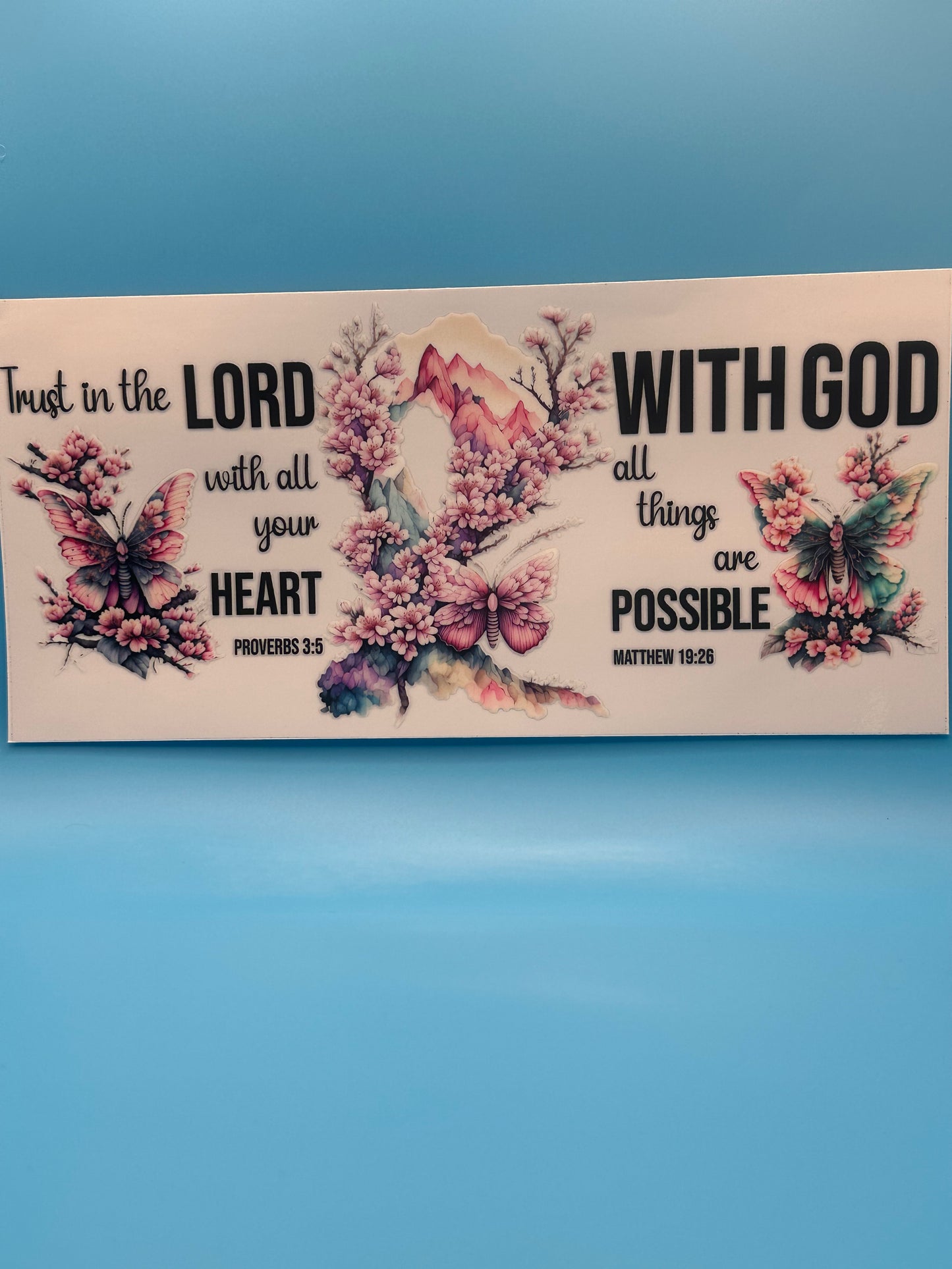 Trust In The Lord - Decal