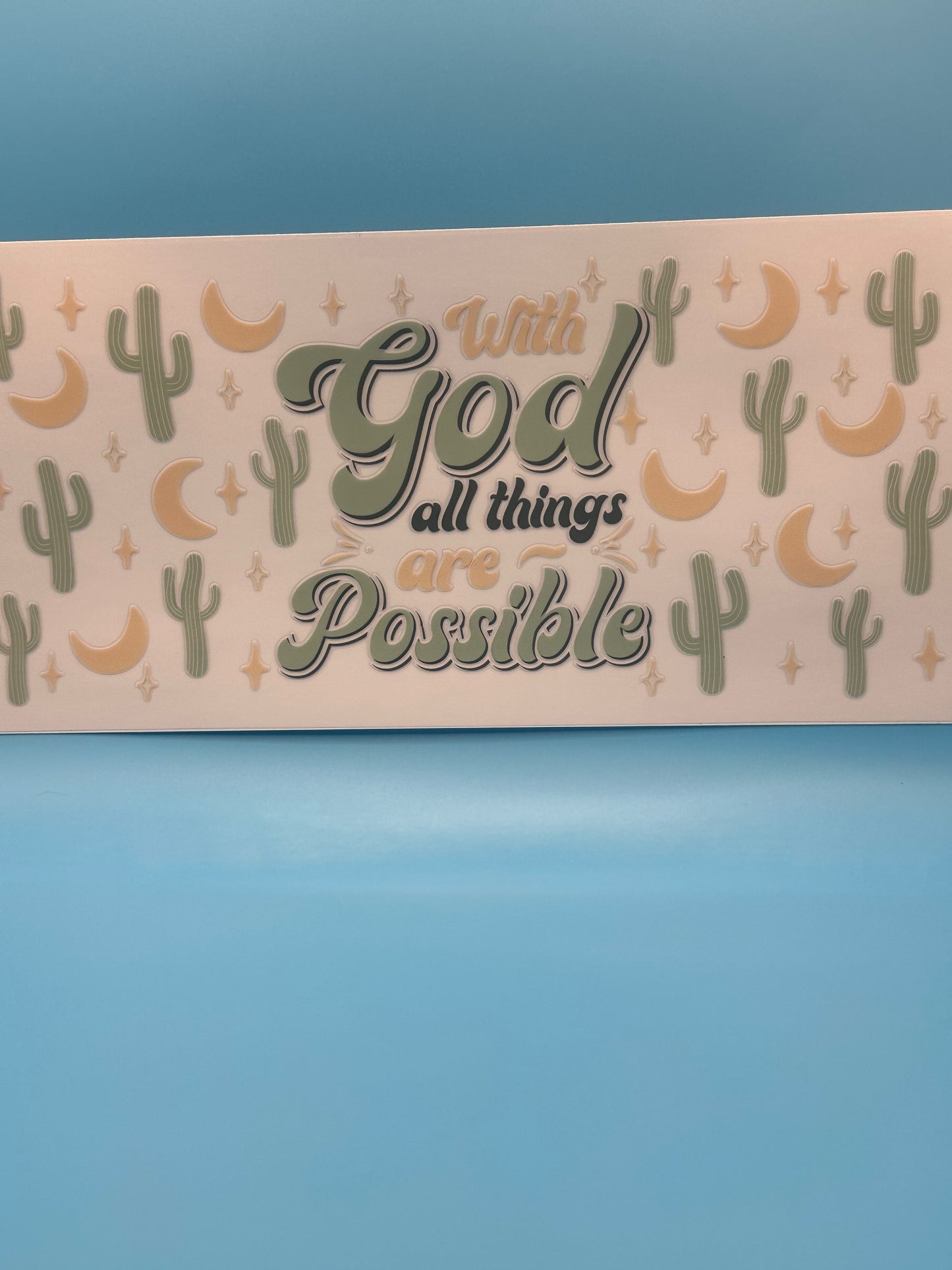 With God - Decal