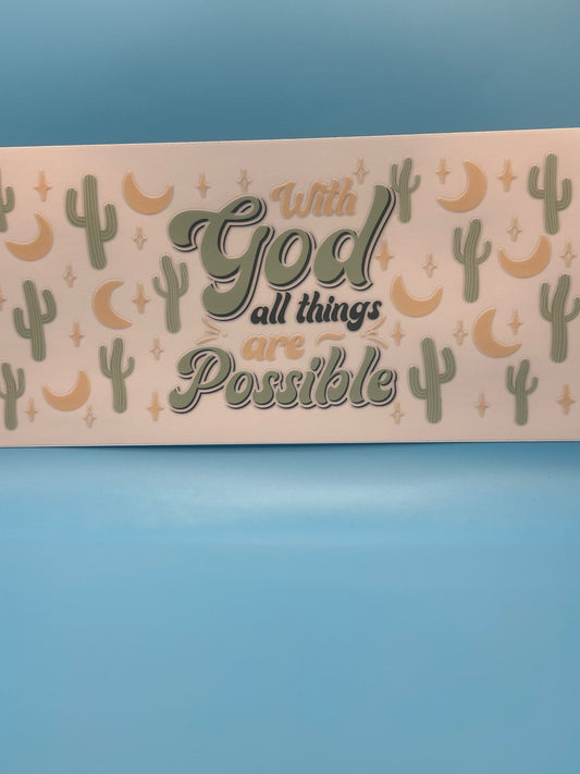 With God - Decal