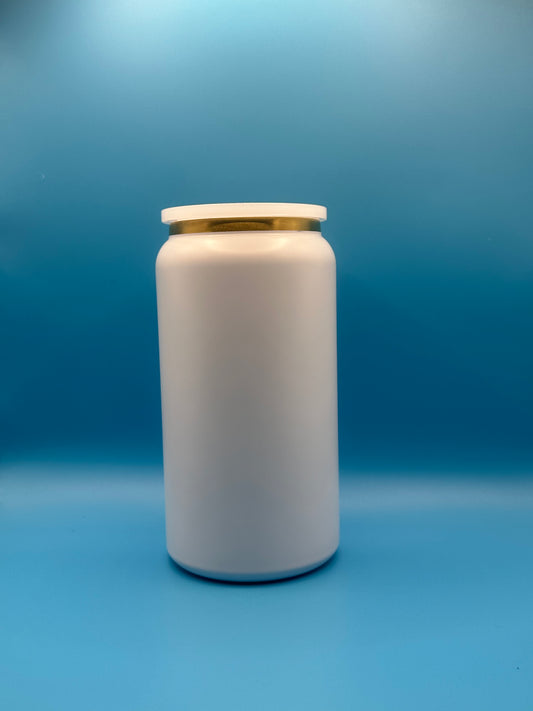 16 oz Vacuum Insulated Tumbler - White