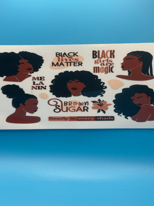 Black Girl Magic - Melanin/BLM Decal