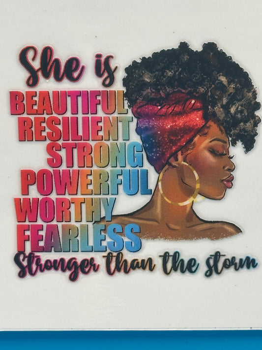 Black Girl Magic - She Is... Decal