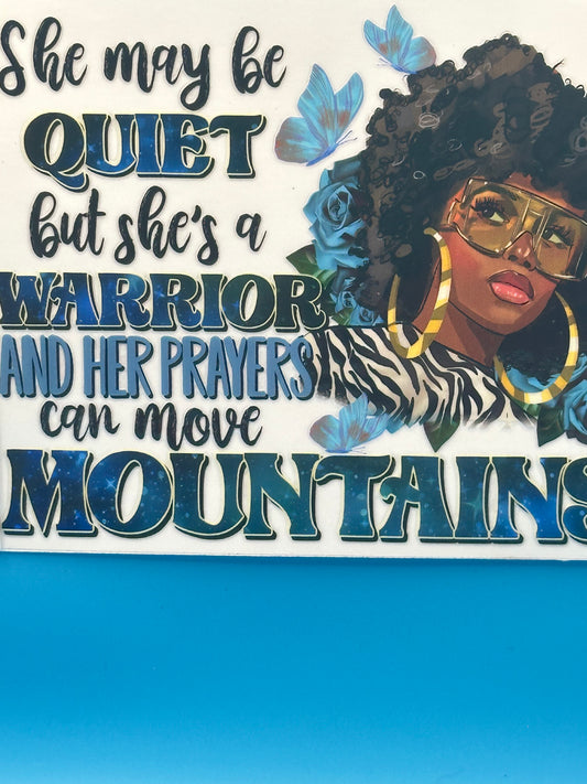Black Girl Magic - Prayer Warrior Decal
