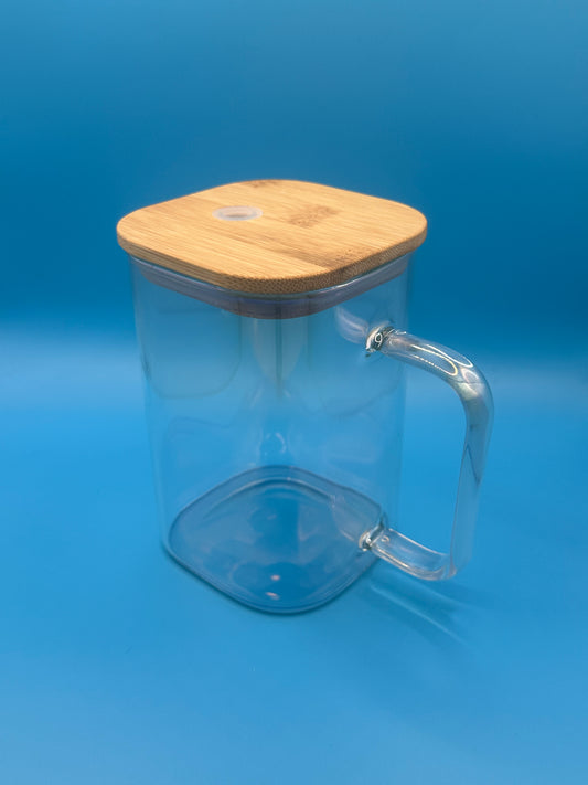 16oz Square Mug - Glass