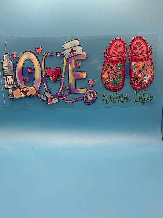 Nurse Life - Decal