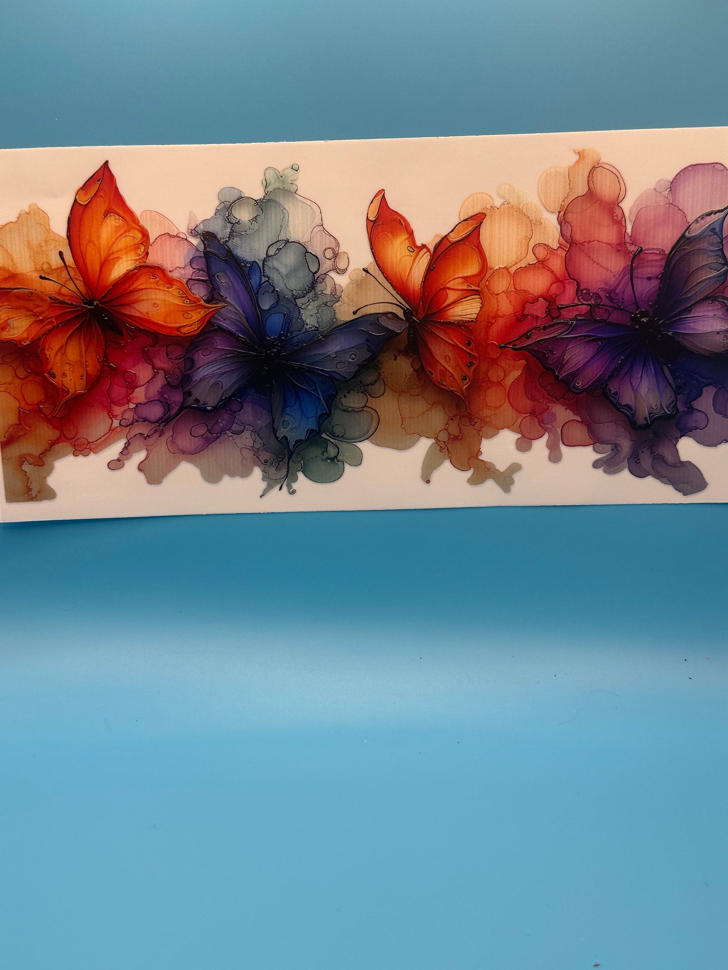 Watercolor Butterfly - Decal
