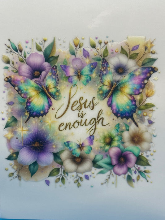 Jesus Is Enough - Decal