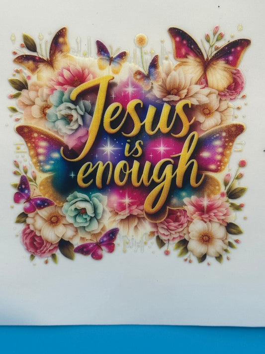 Jesus Is Enough 2 - Decal