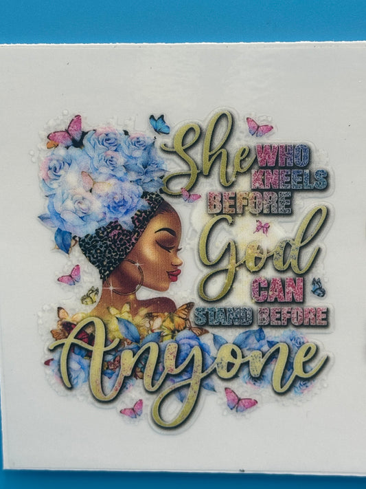 Black Girl Magic - She Who Kneels - Decal