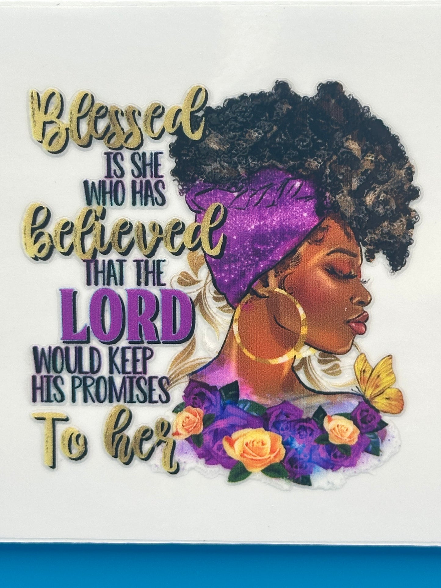 Black Girl Magic - Blessed Is She - Decal