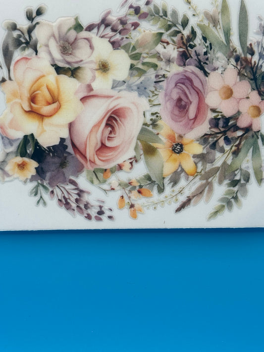 Muted Flowers - Decal