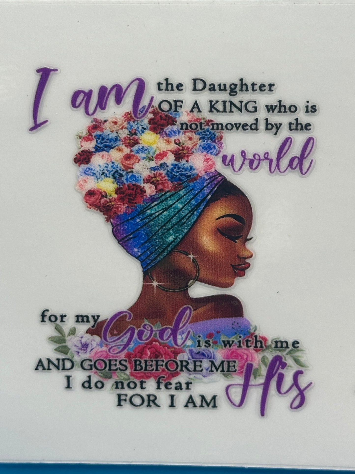 Black Girl Magic - Daughter of a Queen - Decal