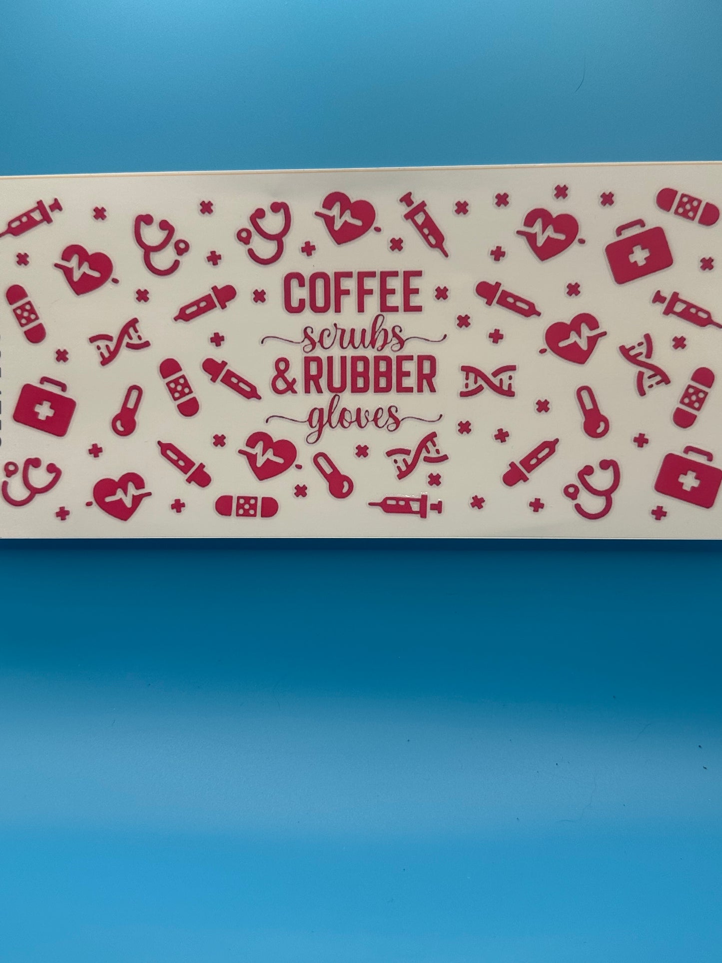Coffee & Scrubs - Decal