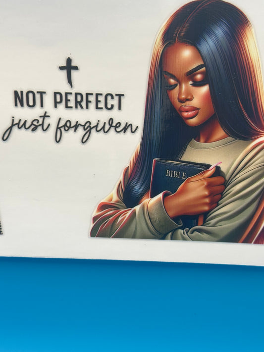 Black Girl Magic - Just Forgiven - Decal