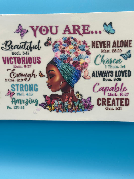 Black Girl Magic - You Are - Decal