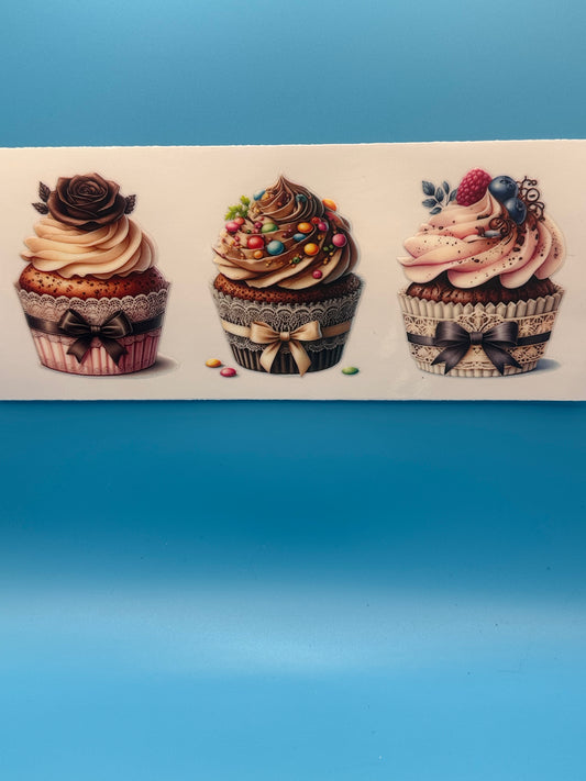 Cupcakes 3 - Decal