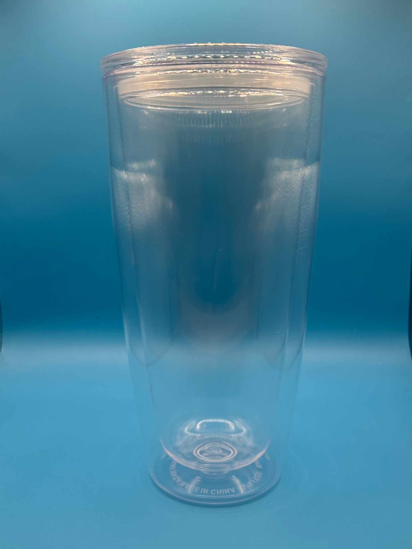 24oz Snow Globe Tumbler - Acrylic