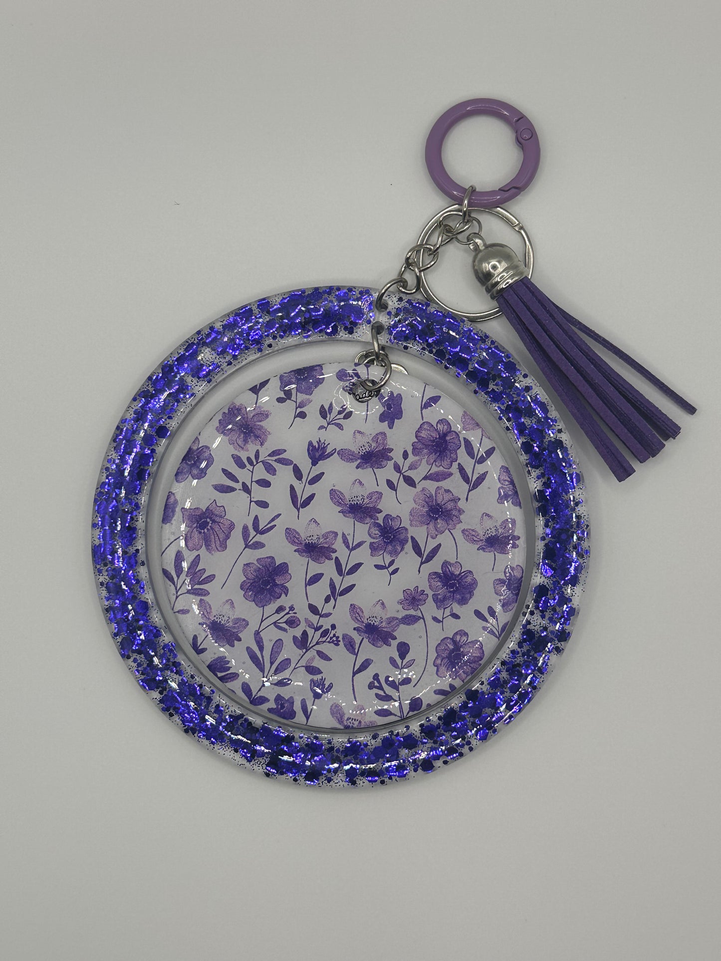Keychain - Acrylic Bangle Wristlet - Custom