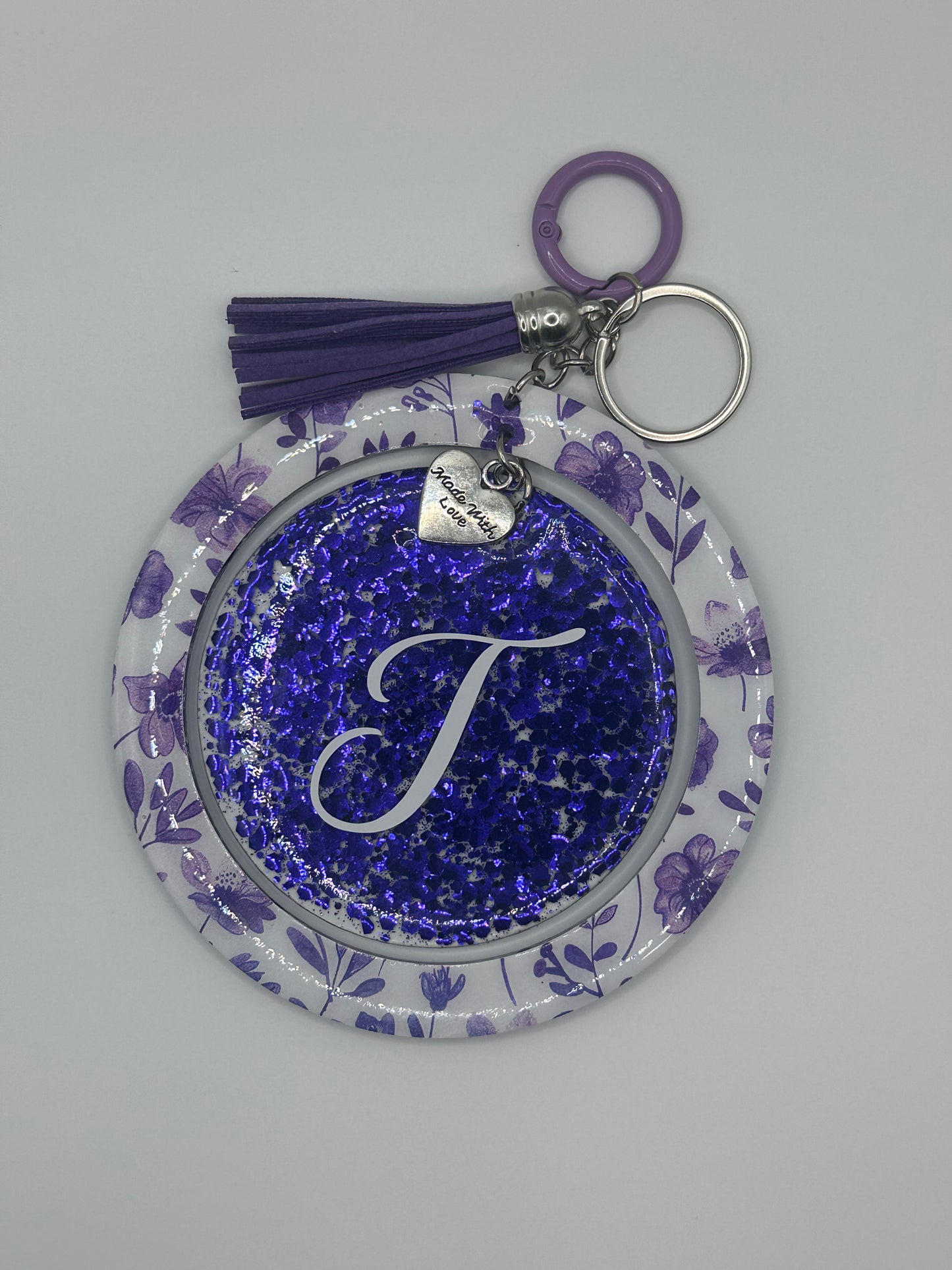 Keychain - Acrylic Bangle Wristlet - Custom