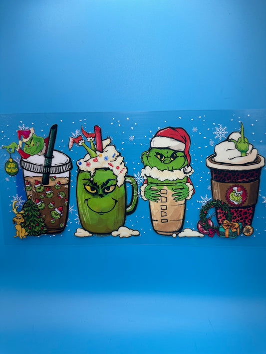 SALE! Grinch Theme Starbucks - Wrap