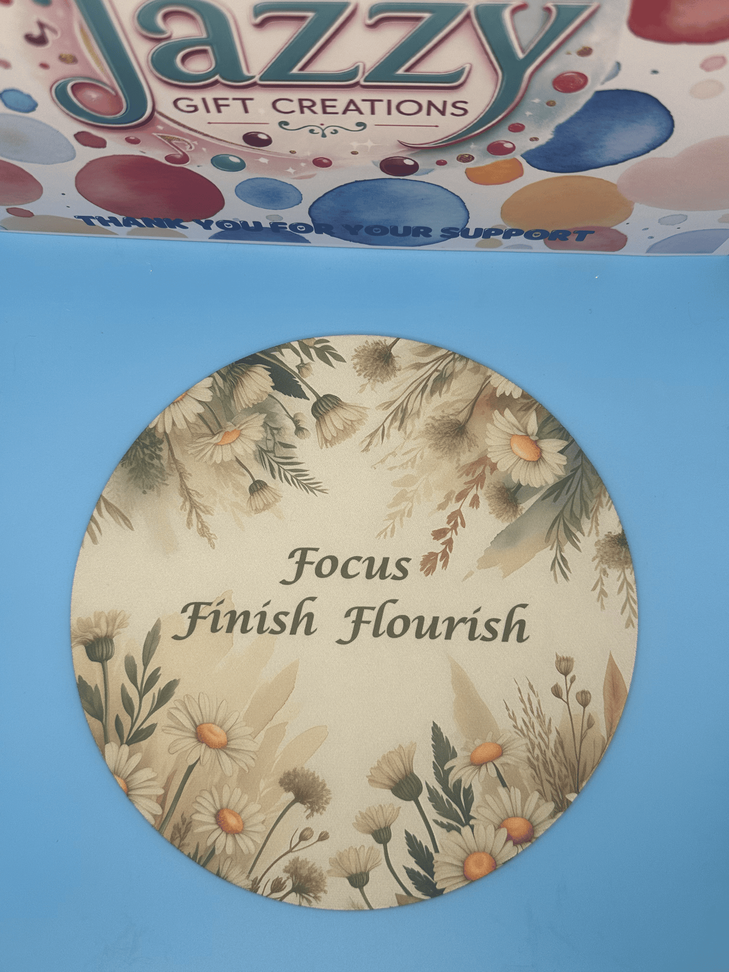 Focus-Finish-Flourish Mousepad