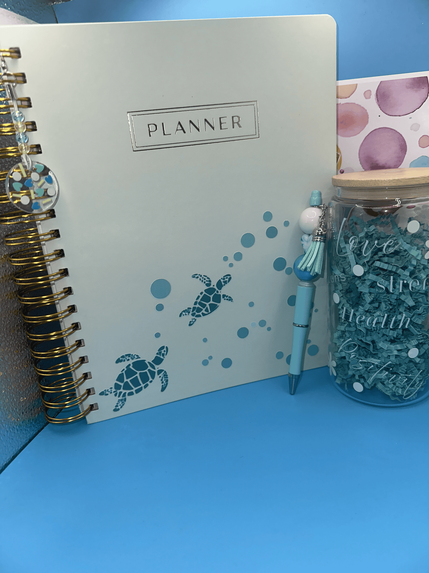 Plan, Sip & Stay Organizer Bundle - Pastel Green