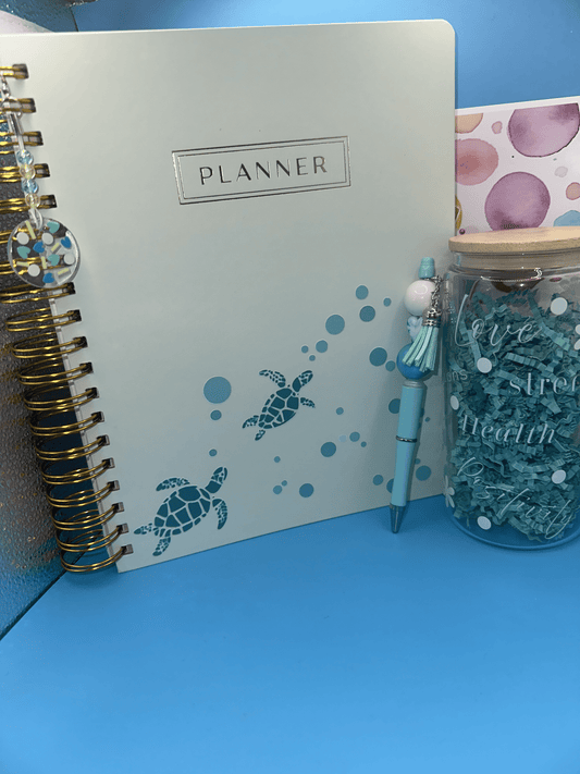 Plan, Sip & Stay Organizer Bundle - Pastel Green