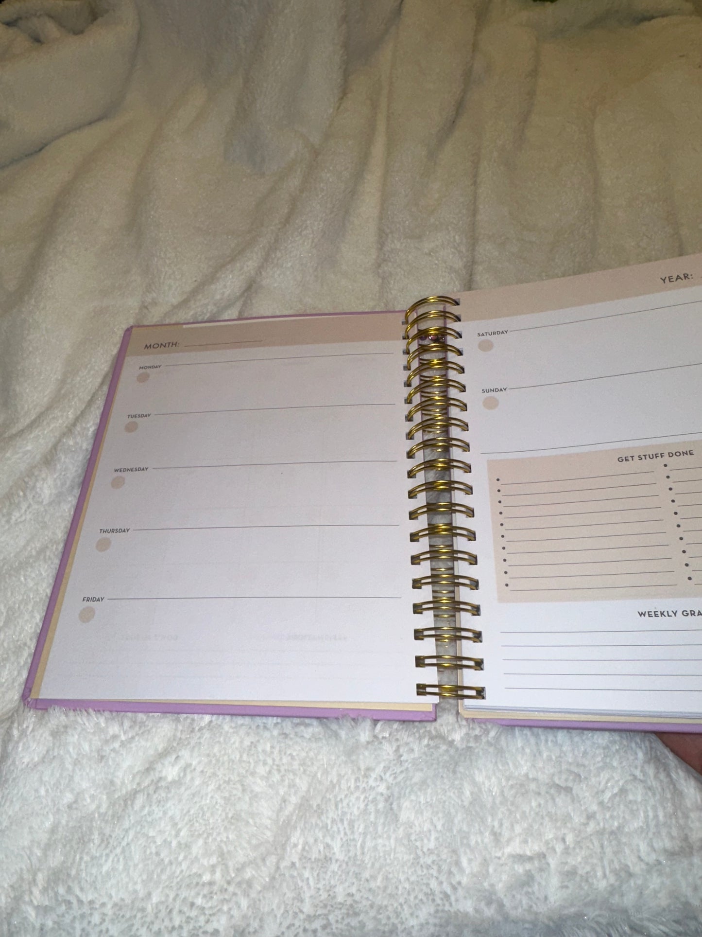 Plan, Sip & Stay Organizer Set - Lavender