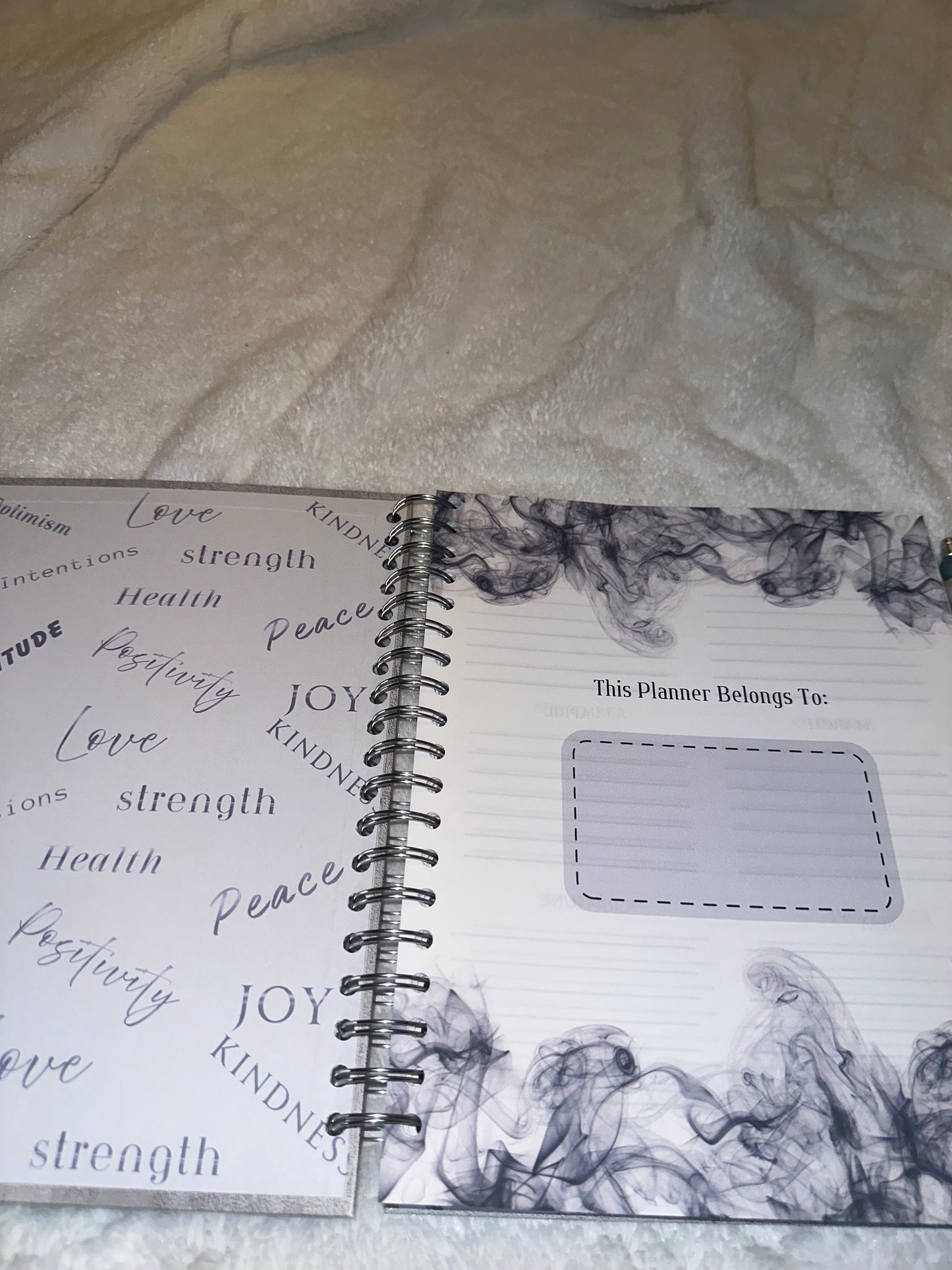 Plans & Purpose Charmed Planner Set - Silver