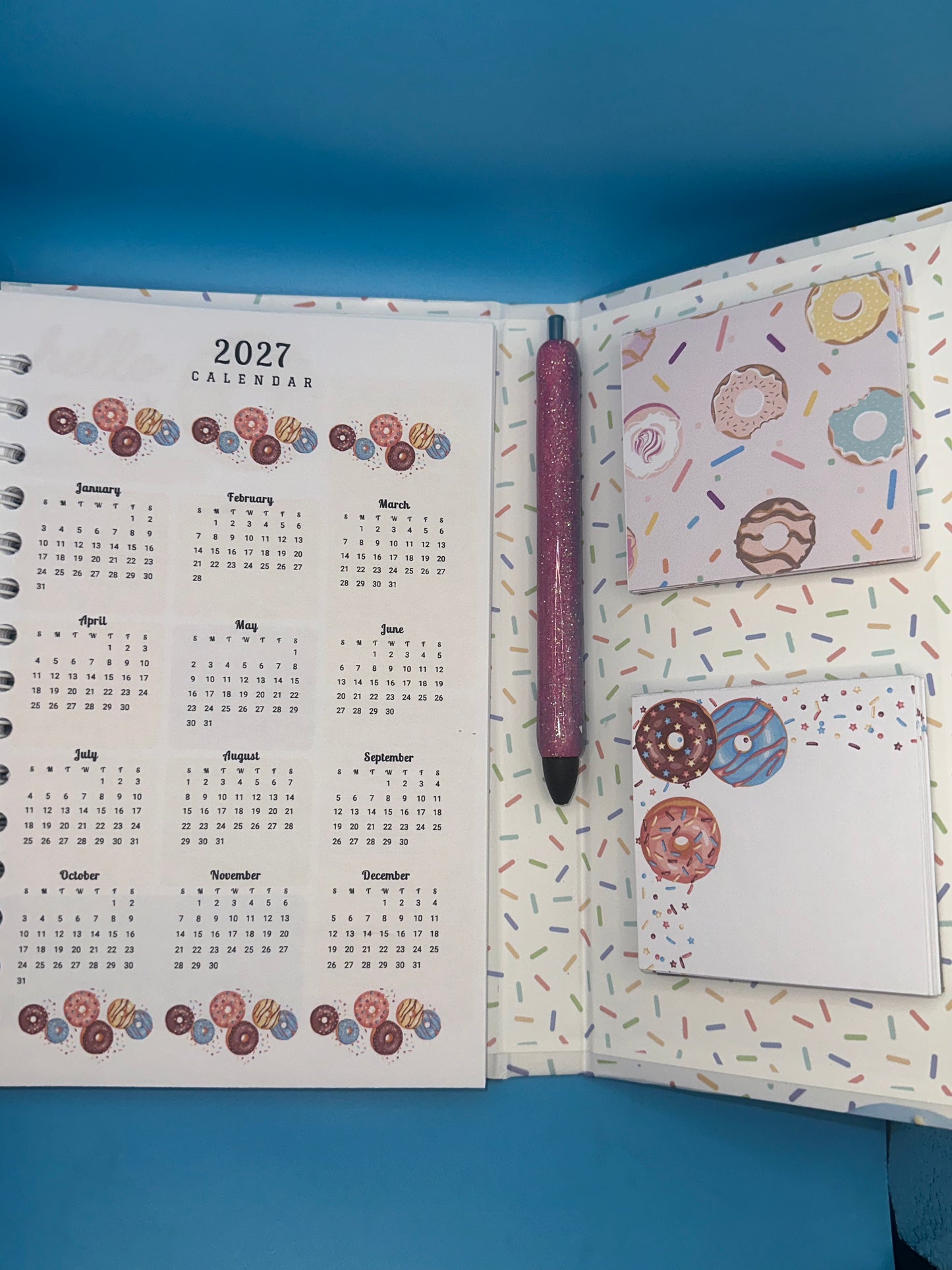 Thoughts & Things A5 Planner Set - Donuts