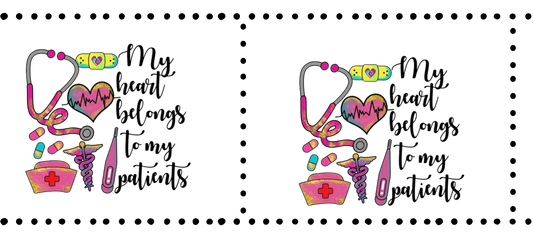 My Heart ... My Patients - Decal