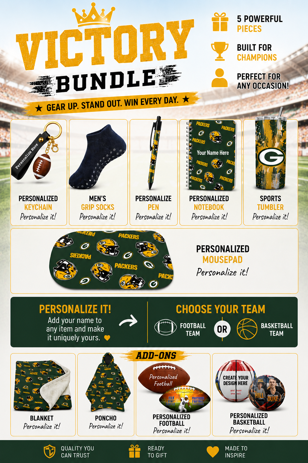Victory Bundle - Personalize It!