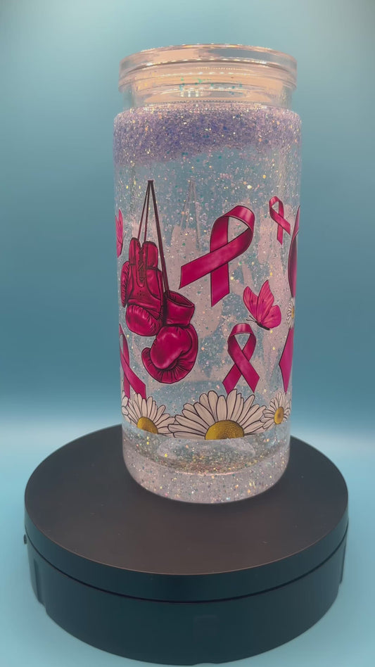 Breast Cancer Awareness - Fast Flow Glitter w/Decorative Lid