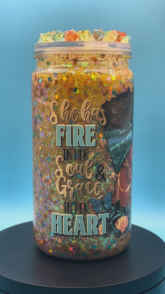 Pre-Made Faith Based Theme 16oz Snow Globe - Acrylic