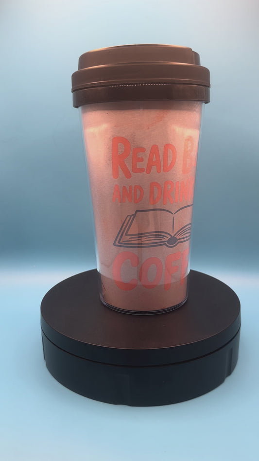 Travel Mug 17 oz - Read Books - Black Lid
